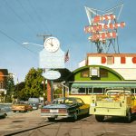 Painting titled Florence Diner by Rey Milici